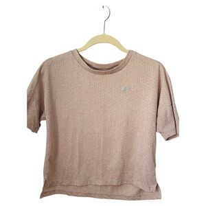 Nike Nude Dri-Fit Crop Top, size small